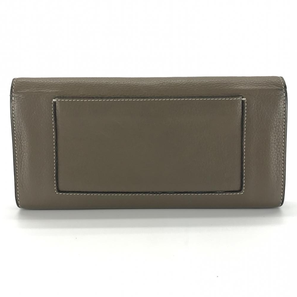 Celine Large Flap Multi-Function Long Wallet Leat… - image 3